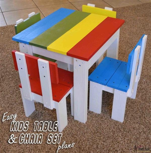 Kid’s Table And Chair Set