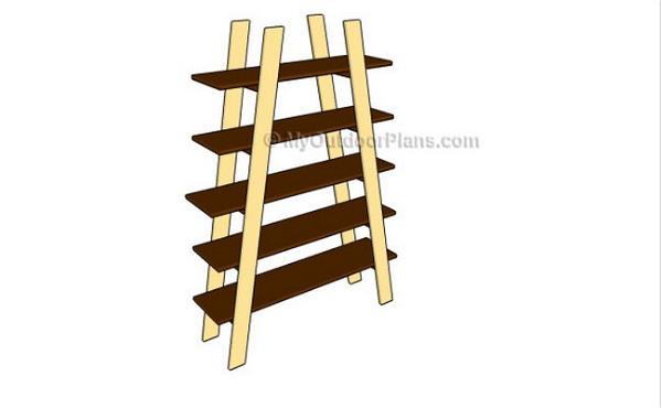 Ladder Shelves
