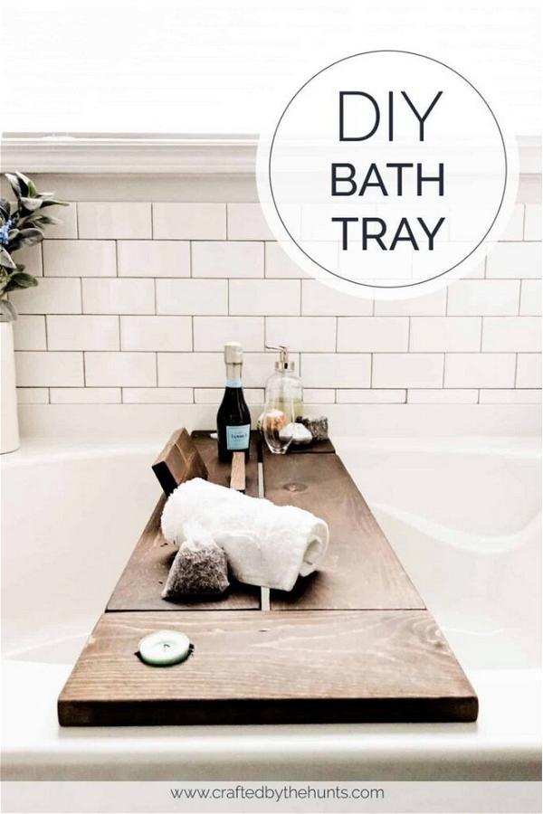 Learn How To Make A Luxury Wooden Bath Tray