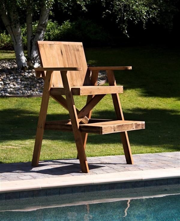 Chair From Recycled Lumber