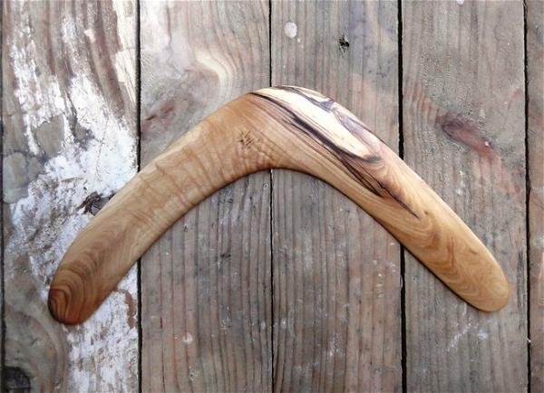 Make A Natural Elbow Boomerang