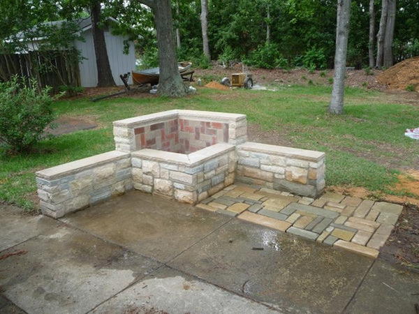 Masonry DIY Fire Pit