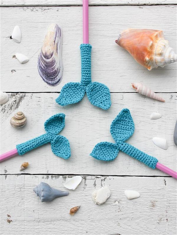 Mermaid Pencil Topper Crochet Pattern