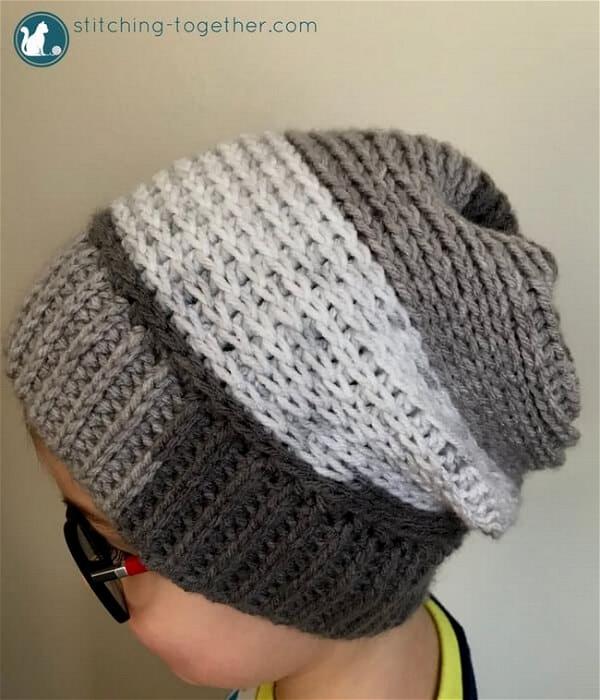 North Shore Crochet Slouchy Hat