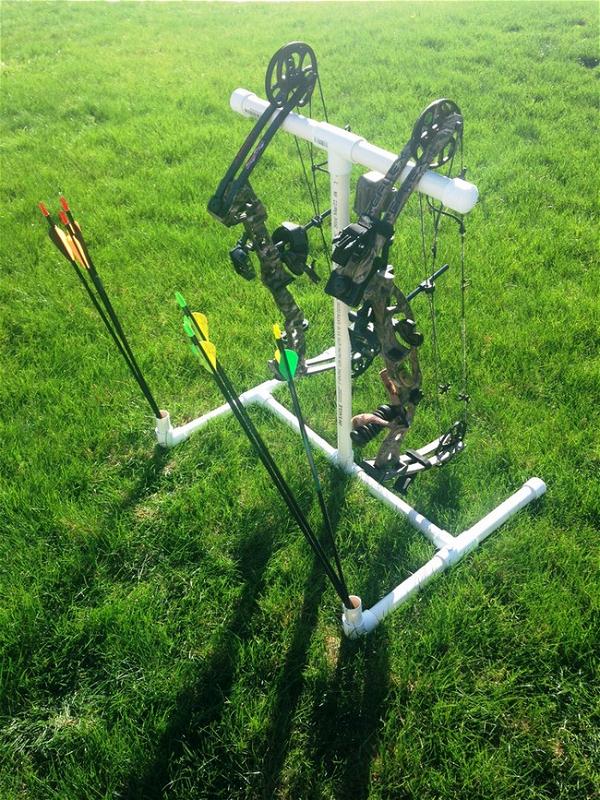 PVC Bow Rack