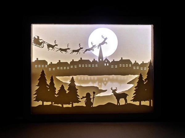 Paper Cut Shadowbox