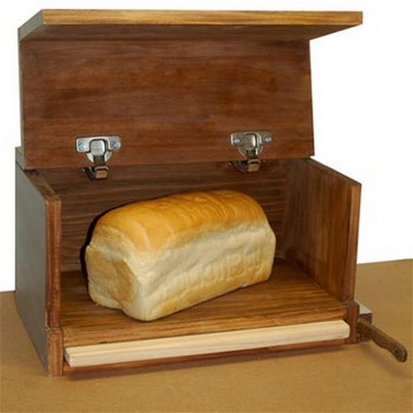 Pine Bread Box