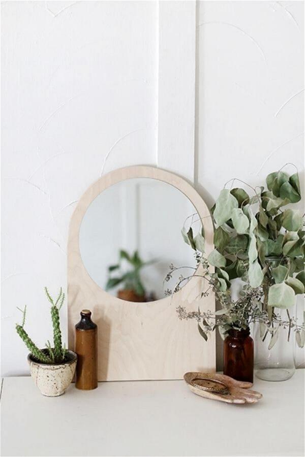 Plywood Arch Mirror