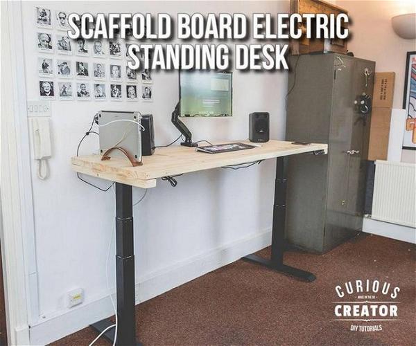 Scaffold Board Electric Desk