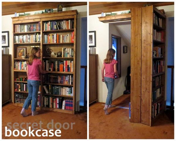 Secret Door Bookcase