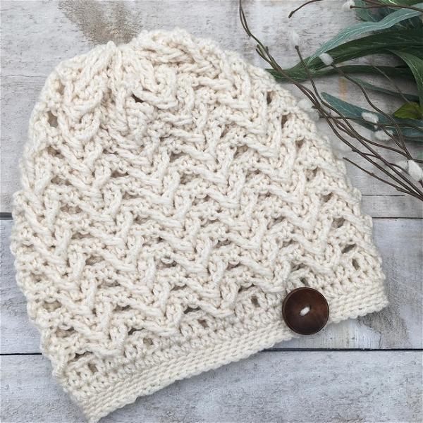 Sheridan Ridge Slouchy Hat Crochet Pattern