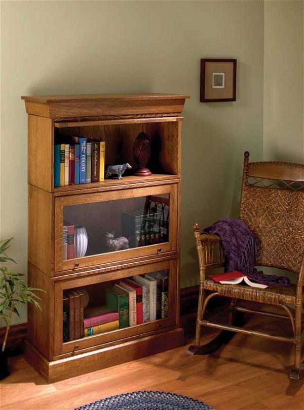Simple Barrister Bookcase