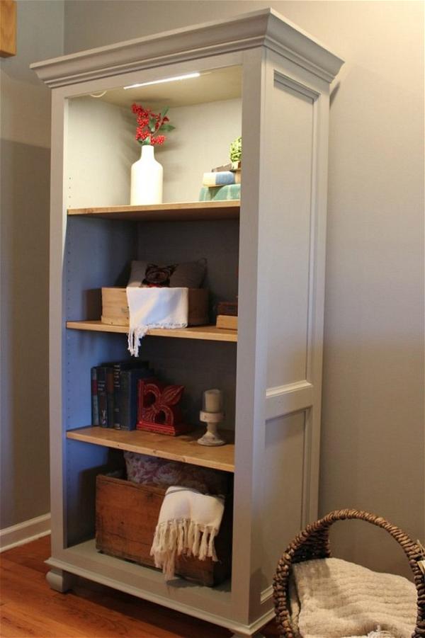 Simple Freestanding Bookshelf