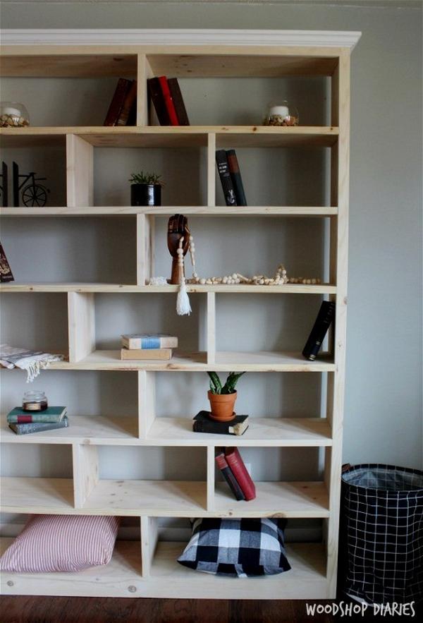 Simple Modern DIY Bookshelf