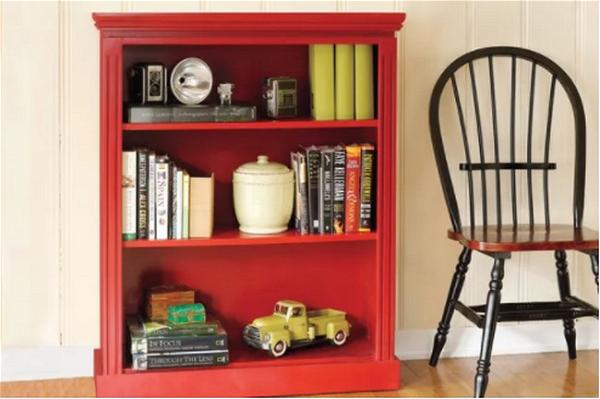 Small Bookcase With Moldings