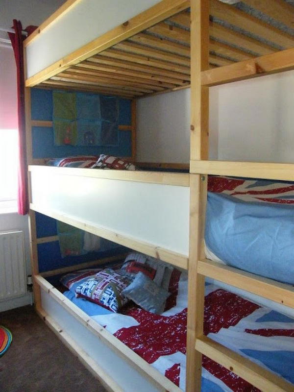 Space Saving Kids Triple Decker Beds