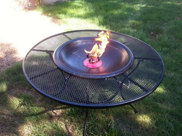 Table-top DIY Fire Pit
