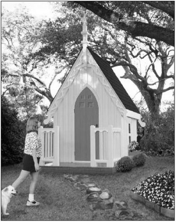 The American Gothic Backyard Playhouse Plan