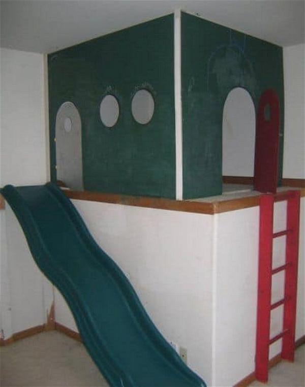 The Cool Indoor Child’s Playhouse Plan