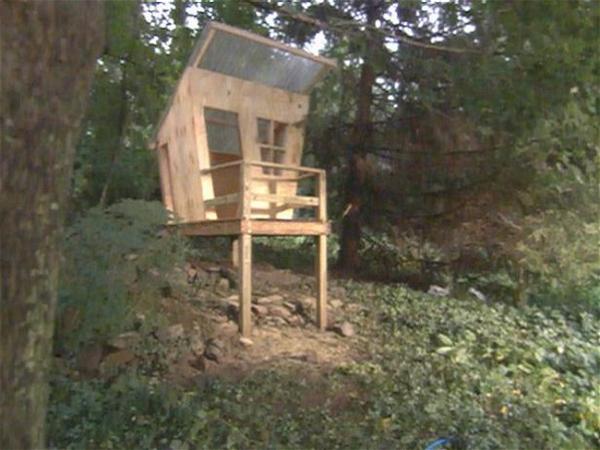 The Cool Wooden Playhouse Fort Plan