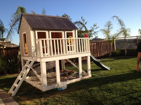 The Enclosed Sandbox Outdoor Loft Plan