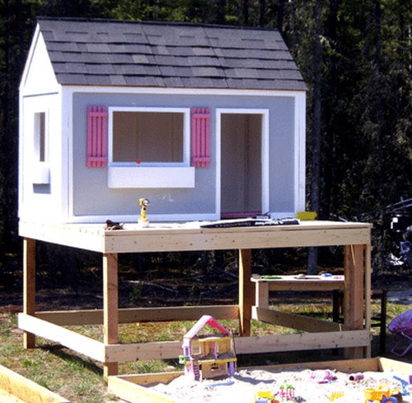 The Princess Palace Shed Build