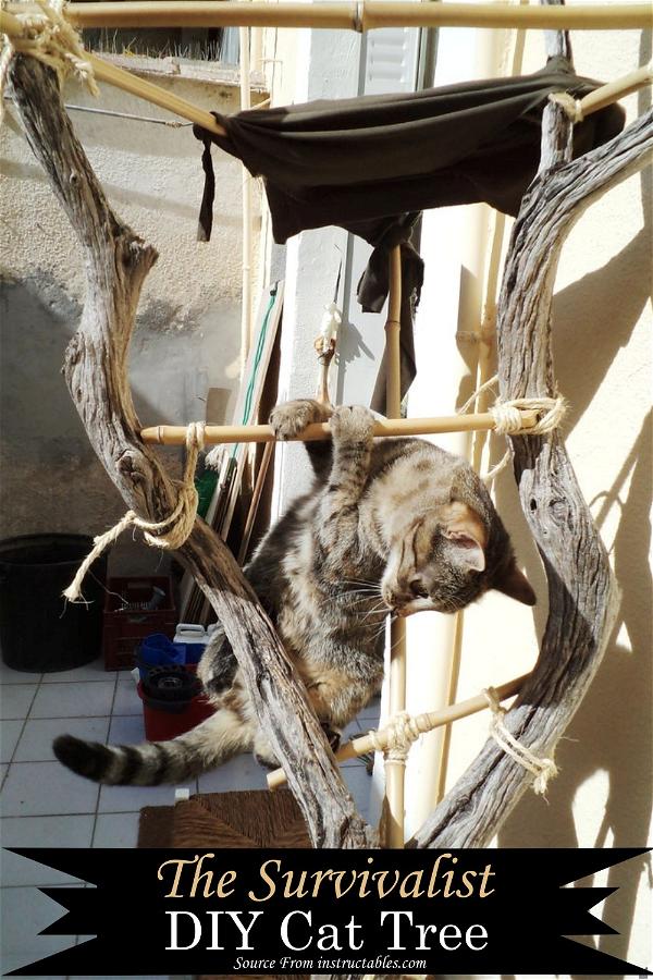 The Survivalist Cat Tree DIY