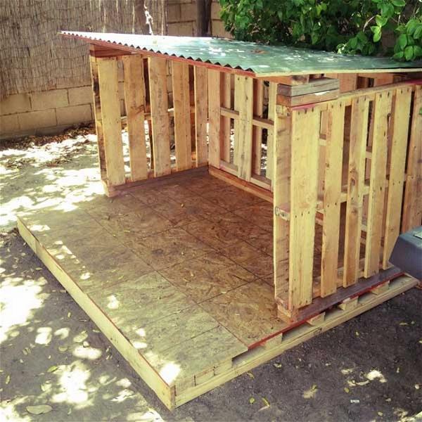 The Upcycled Pallet Playhouse Design