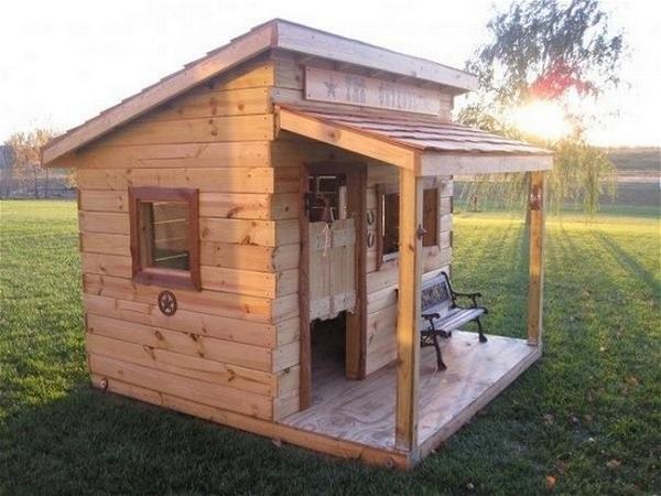 The Wild West Upcycled Boy’s Playhouse Design