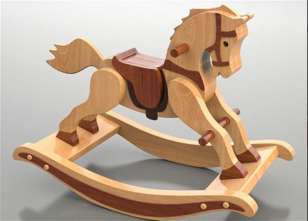 The Wooden Rocking Horse