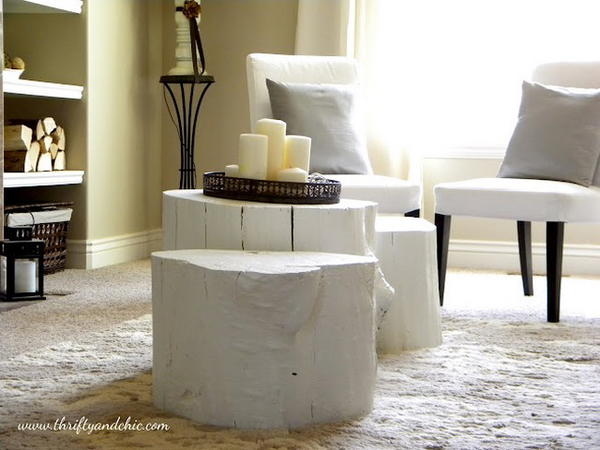 Tree Stump Coffee Table