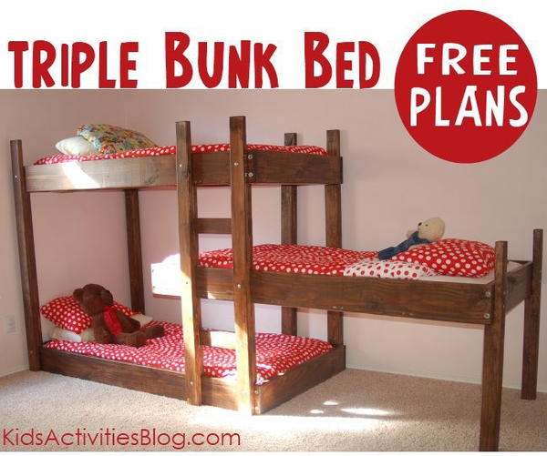 Triple Bunk Bed