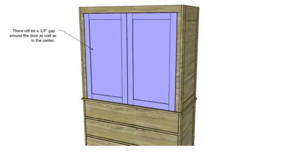 Two-Piece Armoire