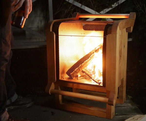 Wooden Fire Pit