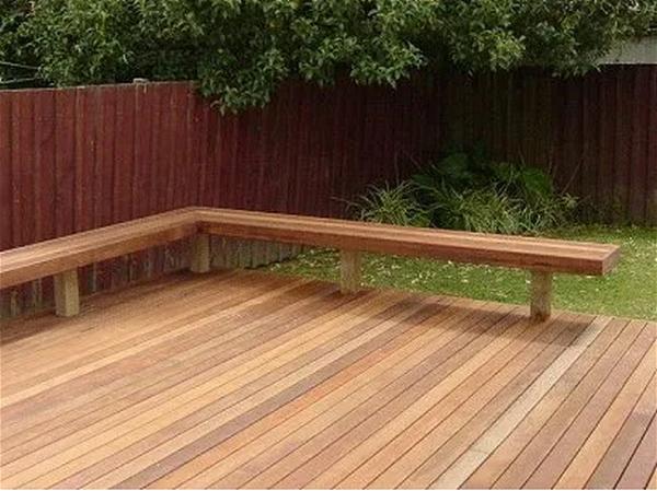 Adding A Bench Seat To An Existing Deck