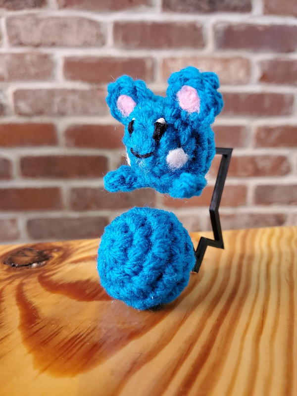 Azurill Crochet Go Pokemon