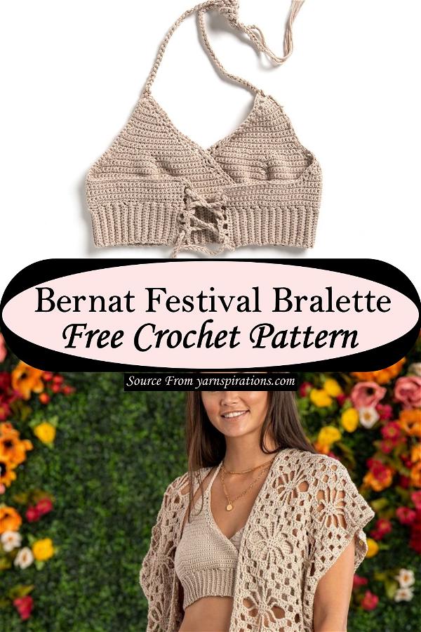 Bernat Crochet Festival Bralette