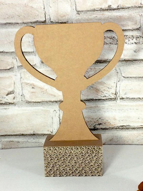 25 DIY Trophy Projects - How To Make Trophy At Home - Mint Design Blog