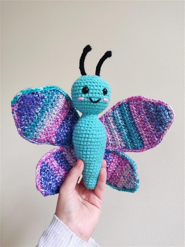 Bria The Butterfly Amigurumi