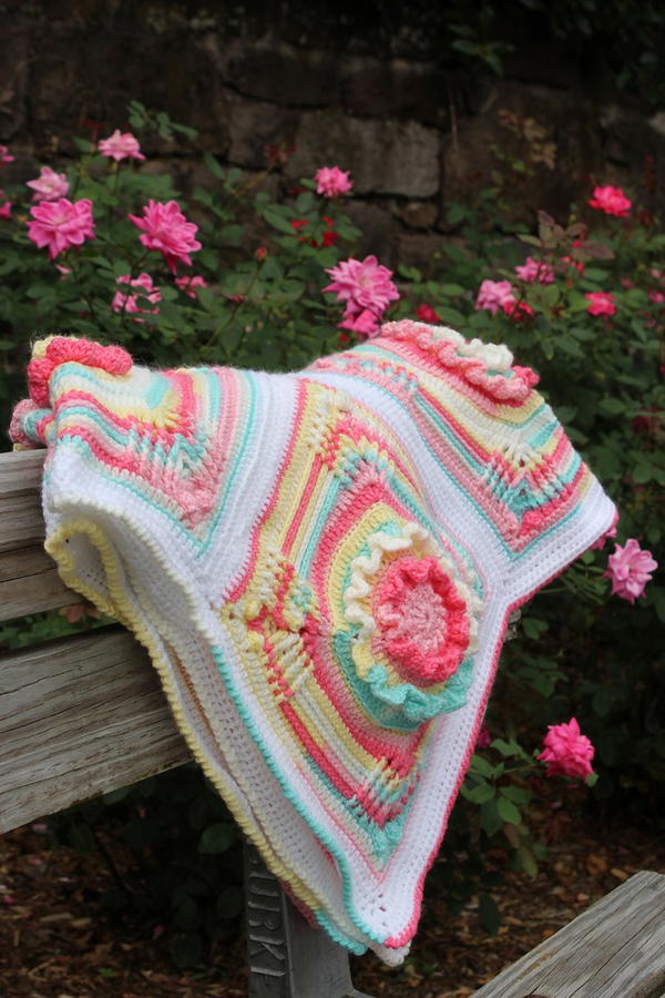 Butterfly Blossom Blanket