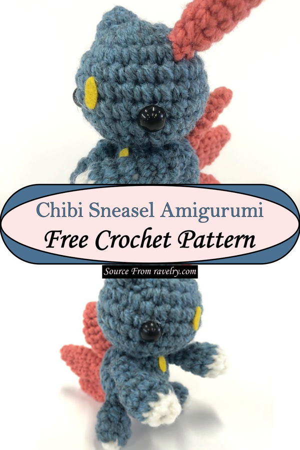 Chibi Sneasel Amigurumi