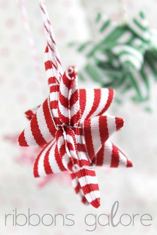 Christmas Ribbon Star