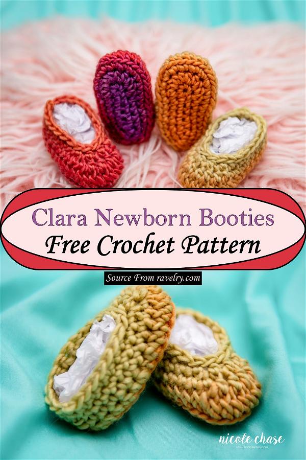 Clara Newborn Booties