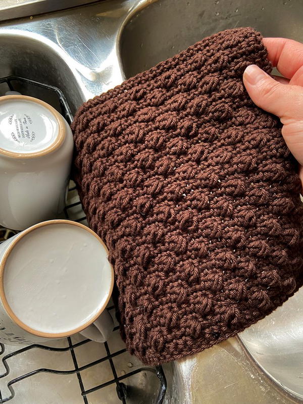 Coffee Bean Dishcloth