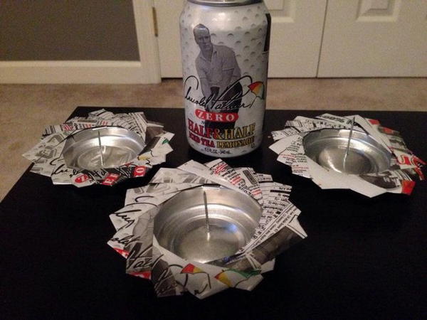 Cool DIY Ashtray Of Soda Can