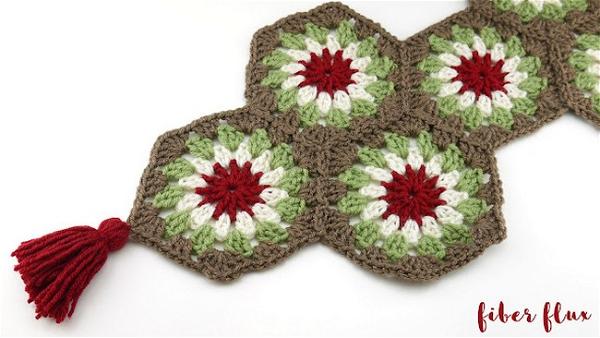 Cozy Grannies Table Runner