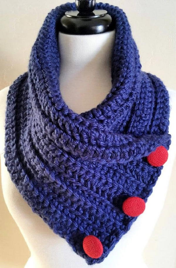 Crochet Chunky Neck Warmer