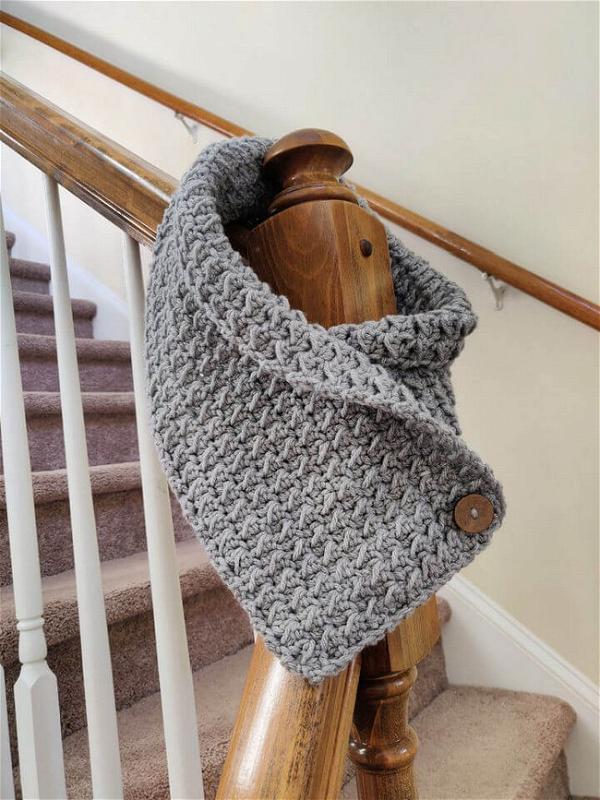 Crochet Fleur Neck Warmer