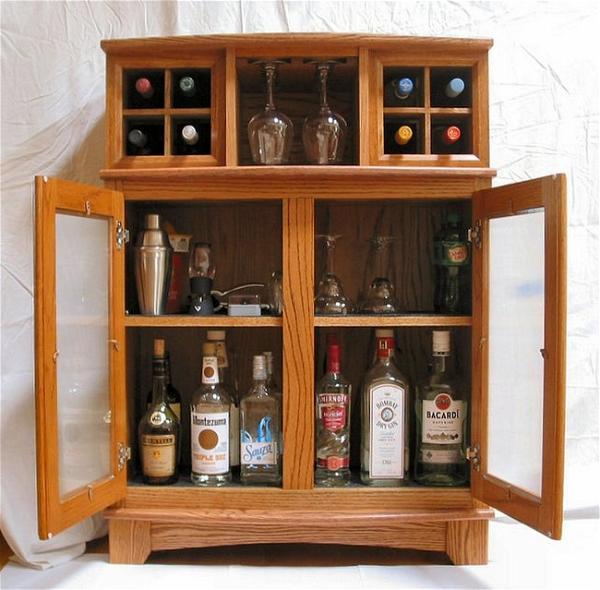 Custom Liquor Cabinet