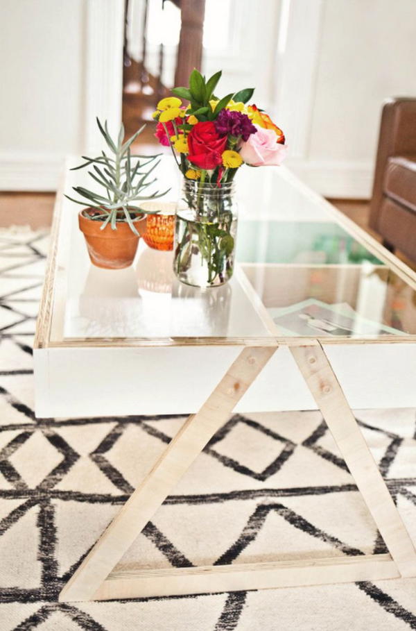 DIY Acrylic Coffee Table Top